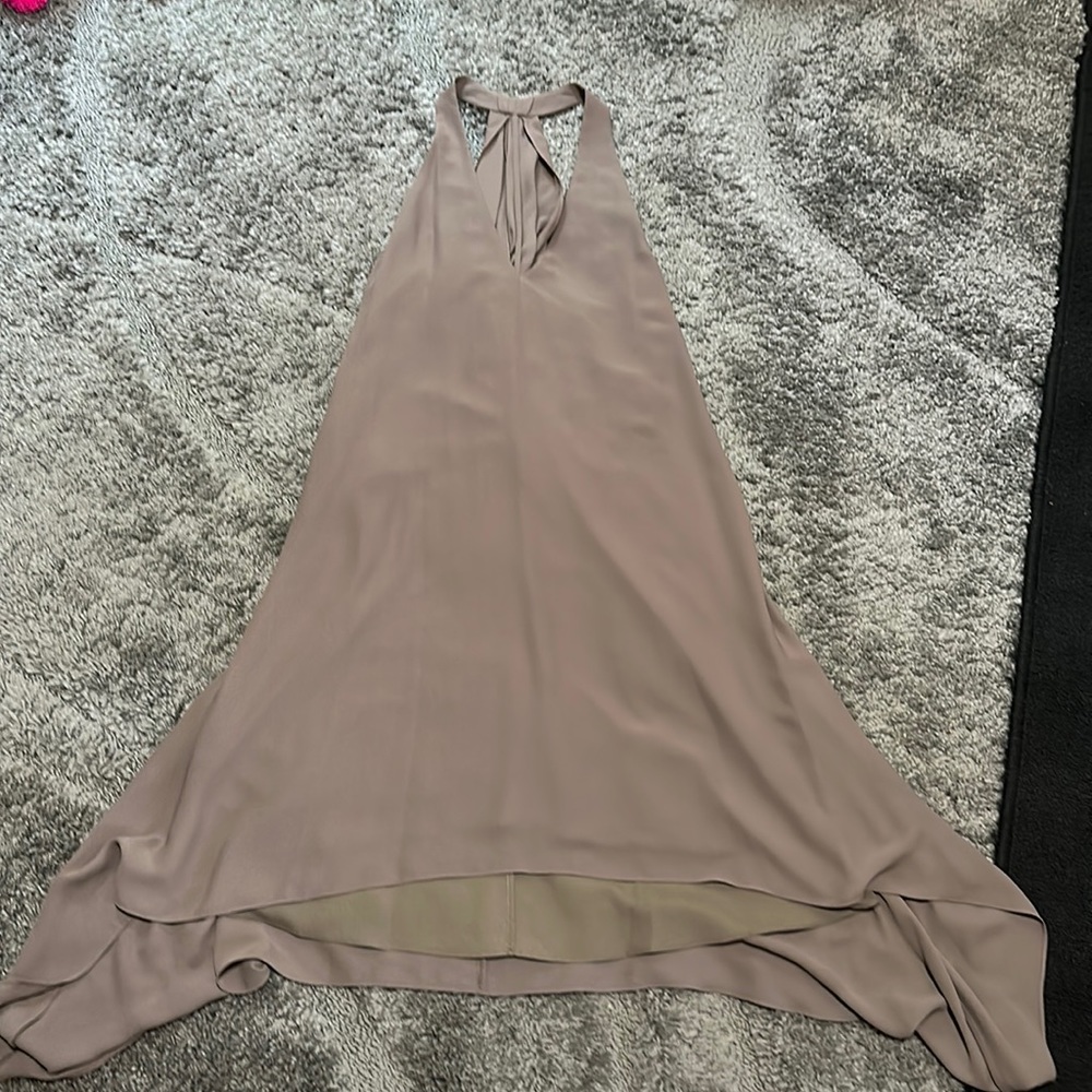 BCBG Caped Back Dress